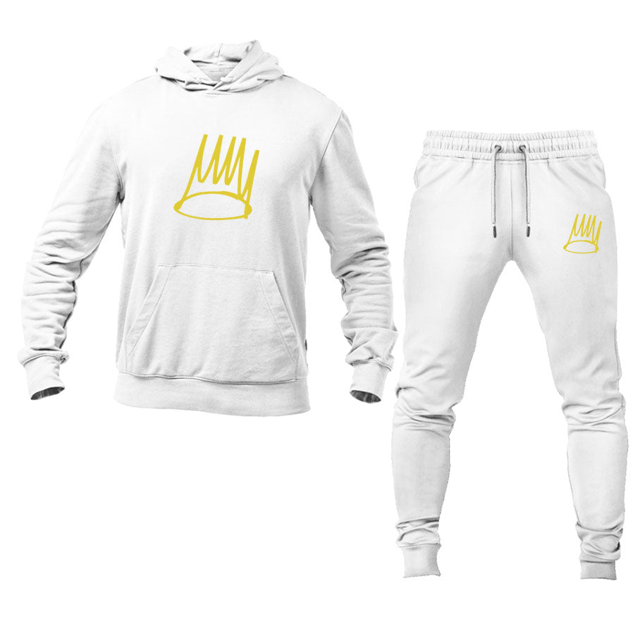 Men's J. Cole Crown Hoodie Joggers Set