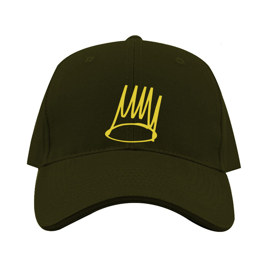 J. Cole Crown Dad Baseball Cap Hat