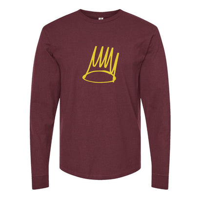 Men's J. Cole Crown Long Sleeve T-Shirt