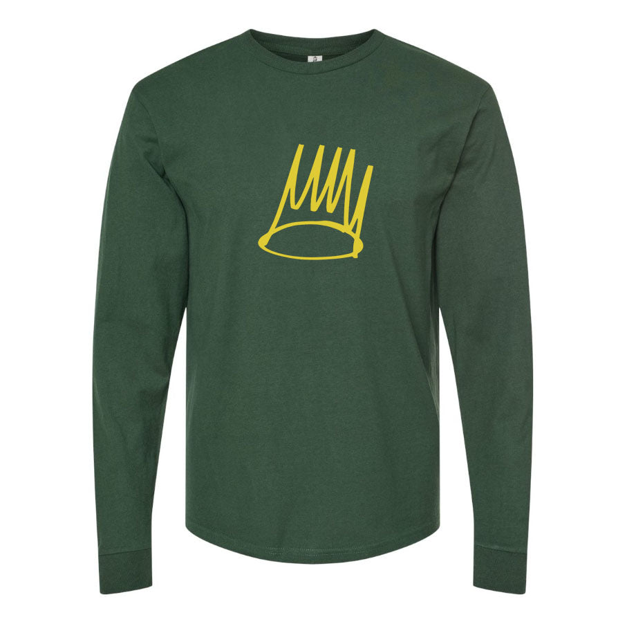Men's J. Cole Crown Long Sleeve T-Shirt