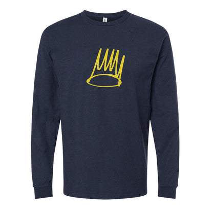 Men's J. Cole Crown Long Sleeve T-Shirt