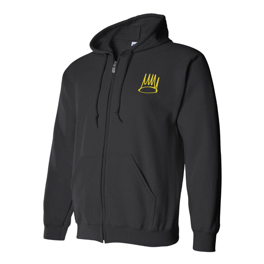 Men's J. Cole Crown Zipper Hoodie