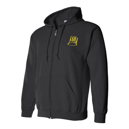 Men's J. Cole Crown Zipper Hoodie