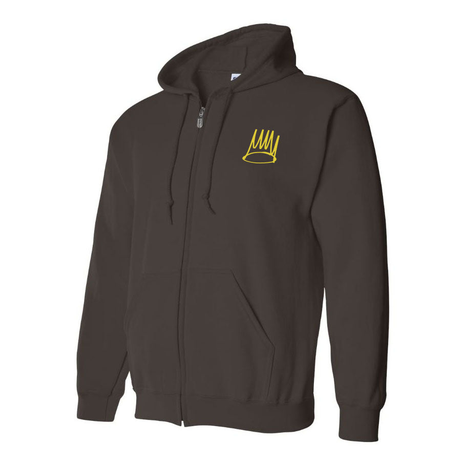 Men's J. Cole Crown Zipper Hoodie