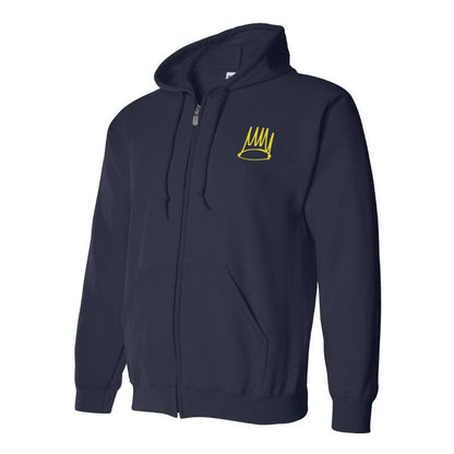 Men's J. Cole Crown Zipper Hoodie