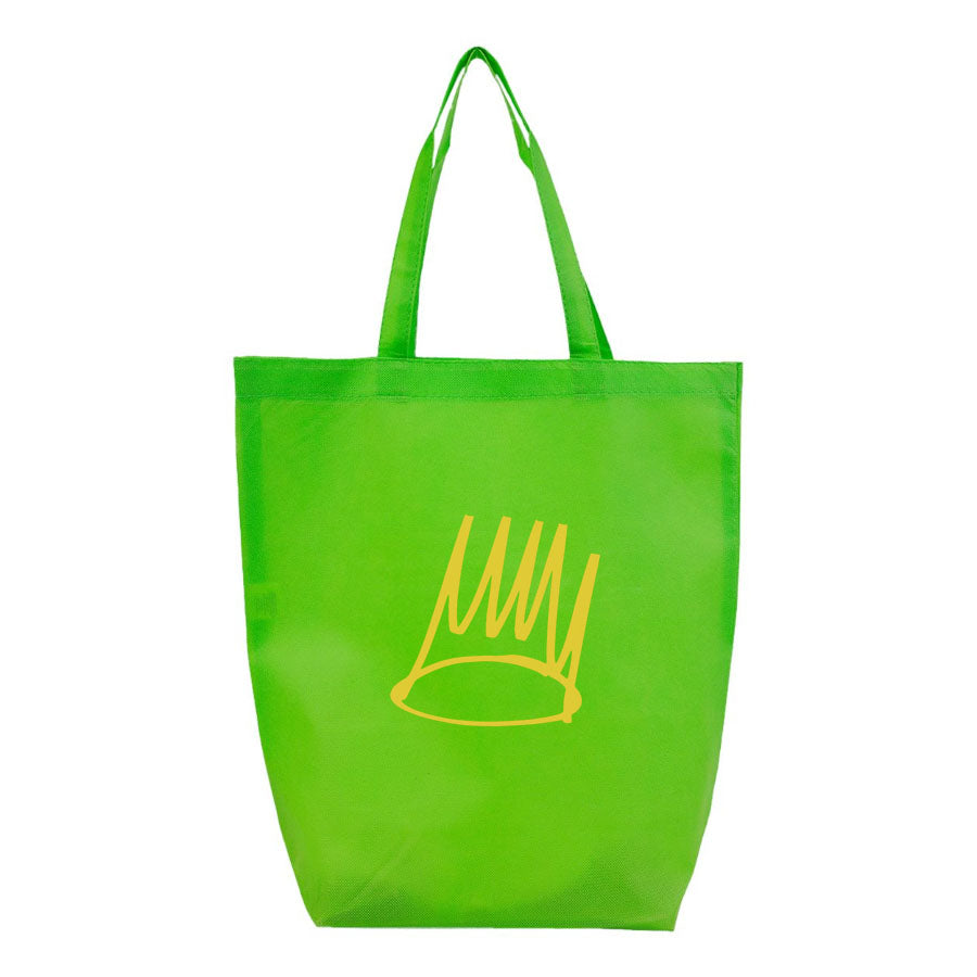 J. Cole Crown Q-Tees - Non-Woven Gusset Bottom Tote - Q1251