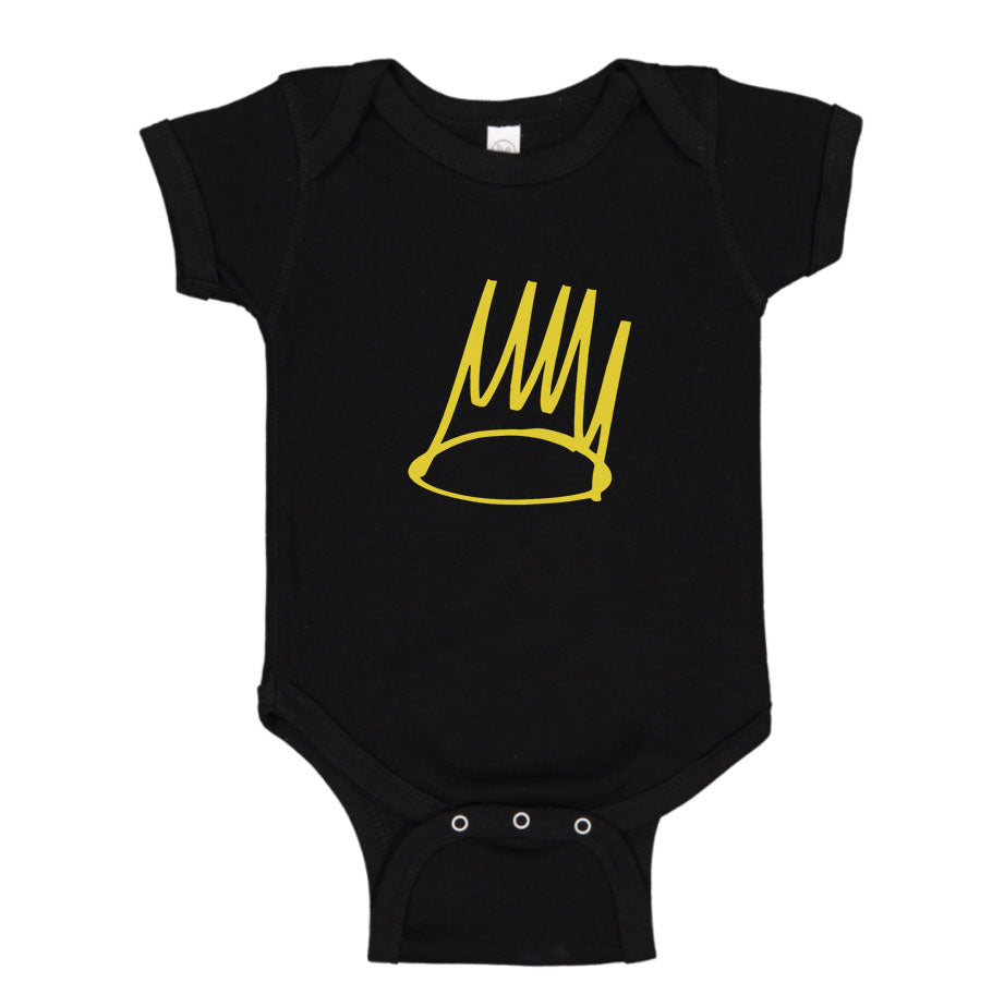 J. Cole Crown Baby Romper Onesie