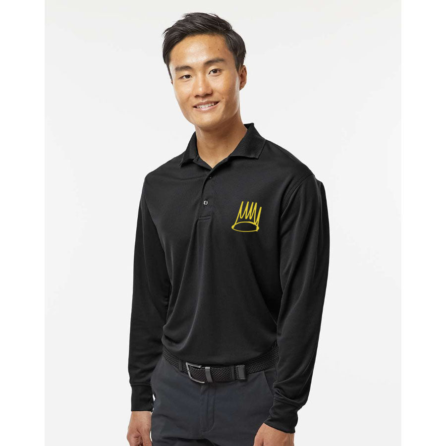 Men's J. Cole Crown - Paragon - Prescott Long Sleeve Polo - 110