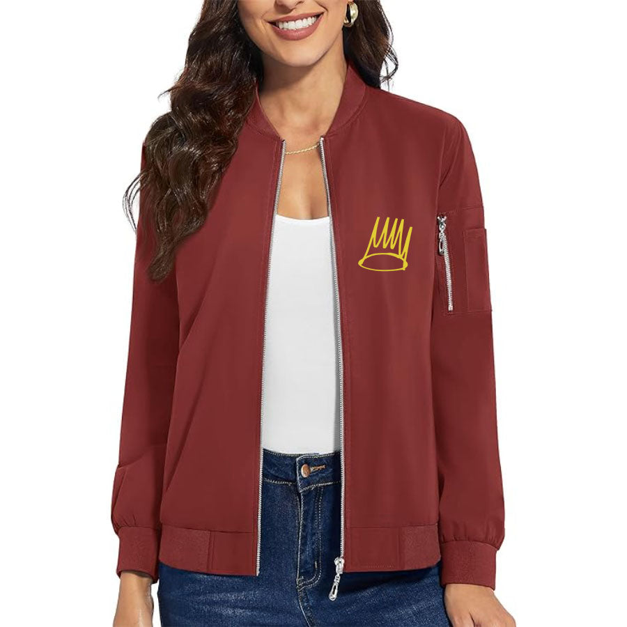 Women's J. Cole Crown Premium Bomber Jacket Outerwear