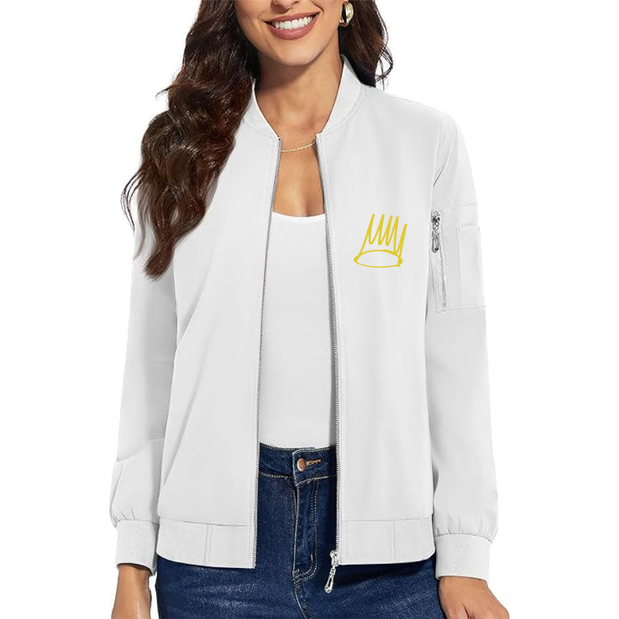 Women's J. Cole Crown Premium Bomber Jacket Outerwear
