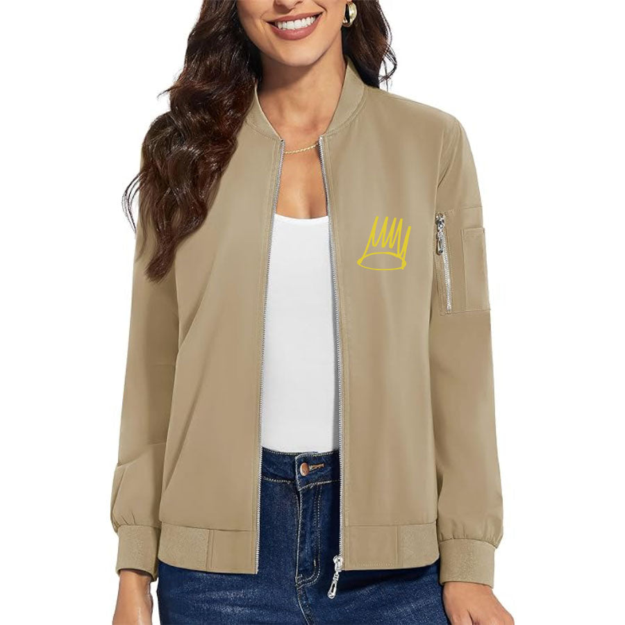 Women's J. Cole Crown Premium Bomber Jacket Outerwear