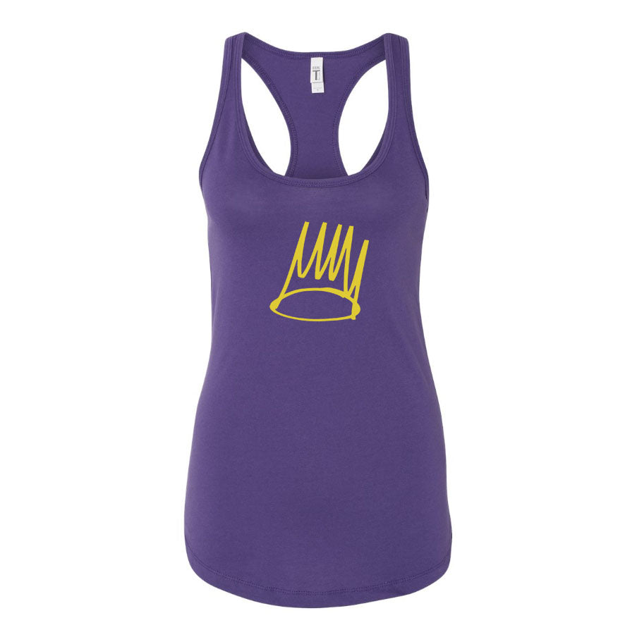 Women's J. Cole Crown Racerback Tank Top