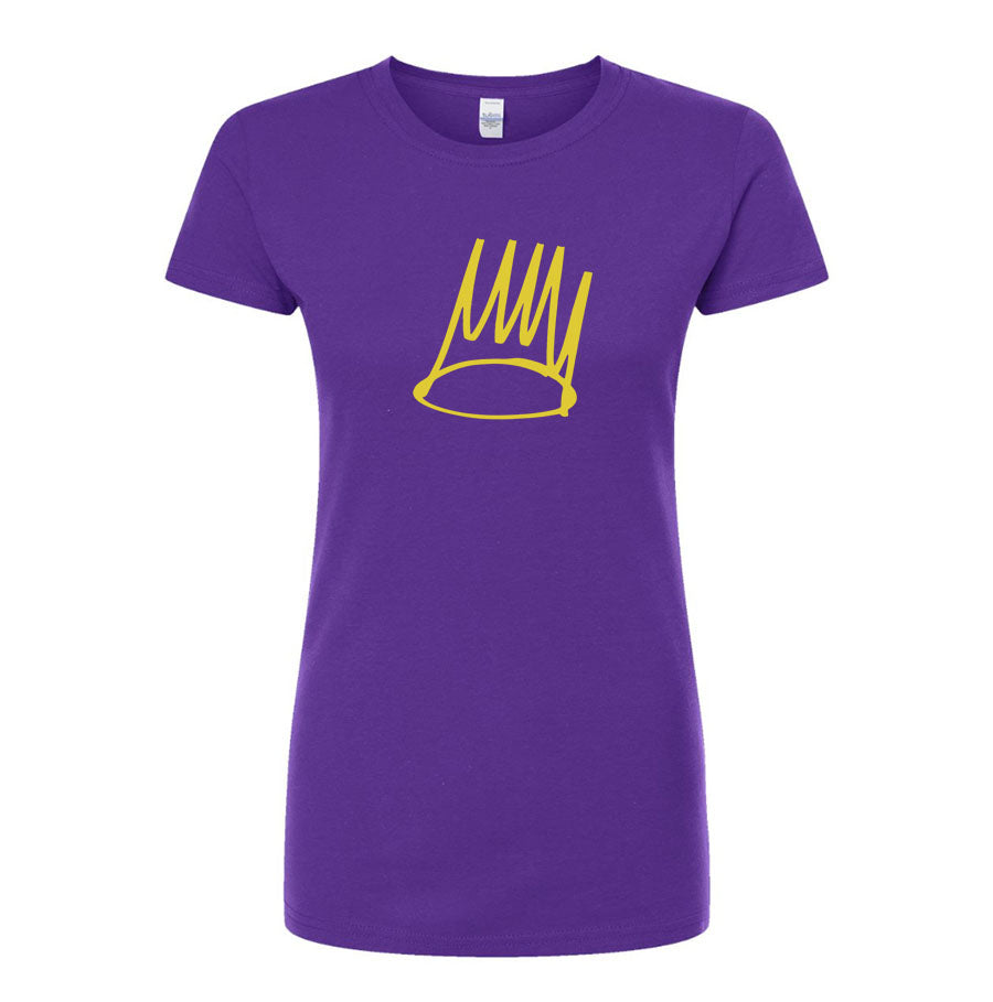 Women's J. Cole Crown Round Neck T-Shirt