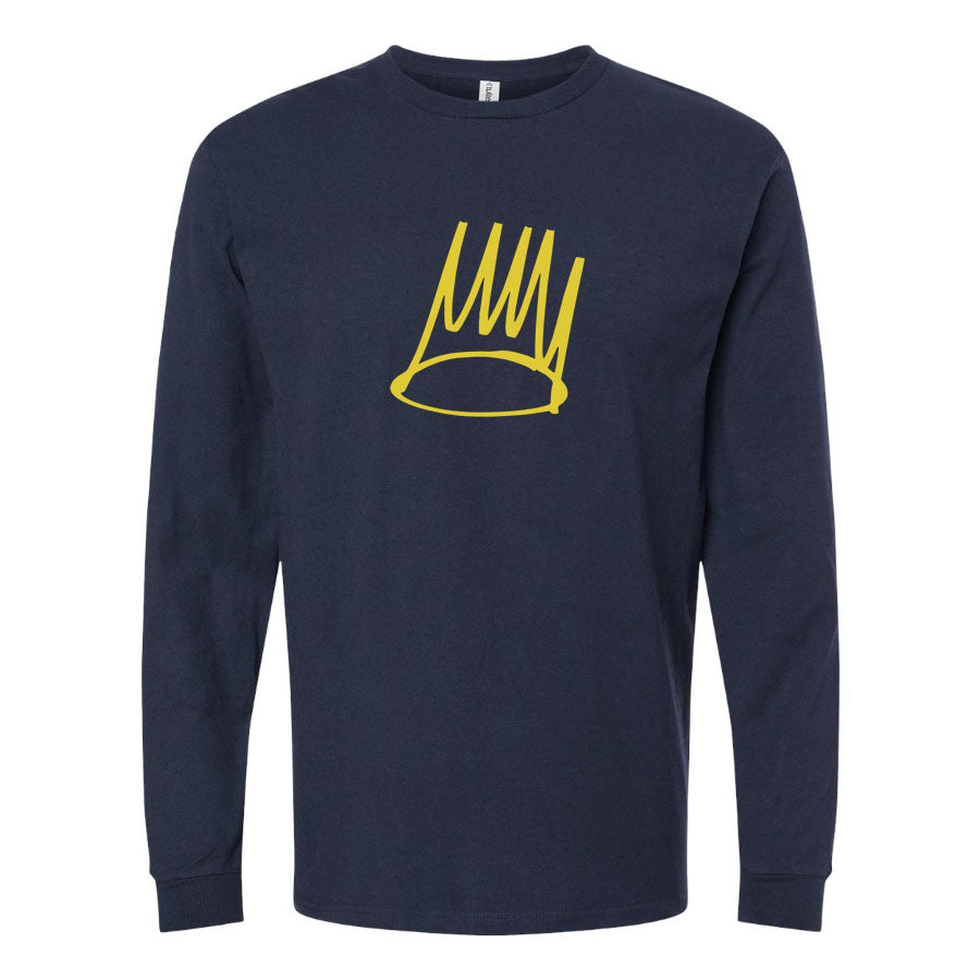 Youth Kids J. Cole Crown Long Sleeve T-Shirt