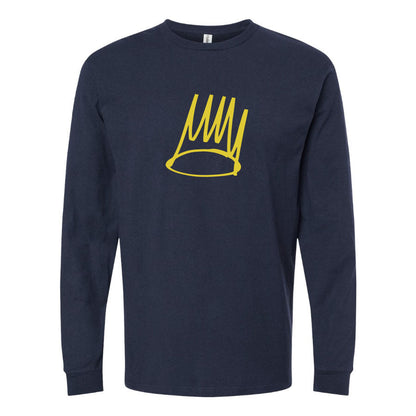 Youth Kids J. Cole Crown Long Sleeve T-Shirt