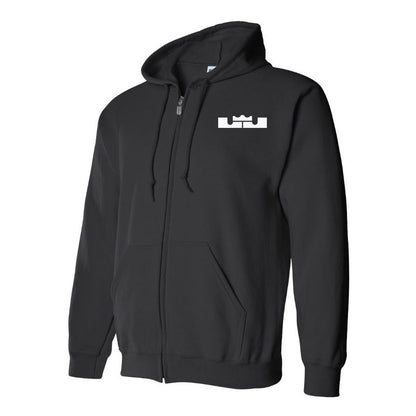 Men's Lebron James Zipper Hoodie