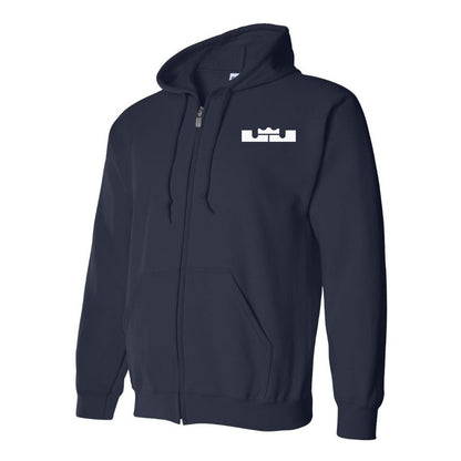 Men's Lebron James Zipper Hoodie