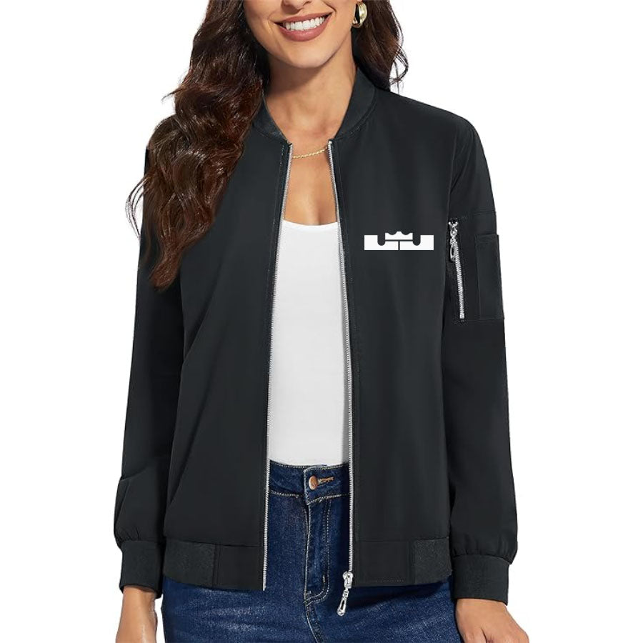 Women's Lebron James Premium Bomber Jacket Outerwear