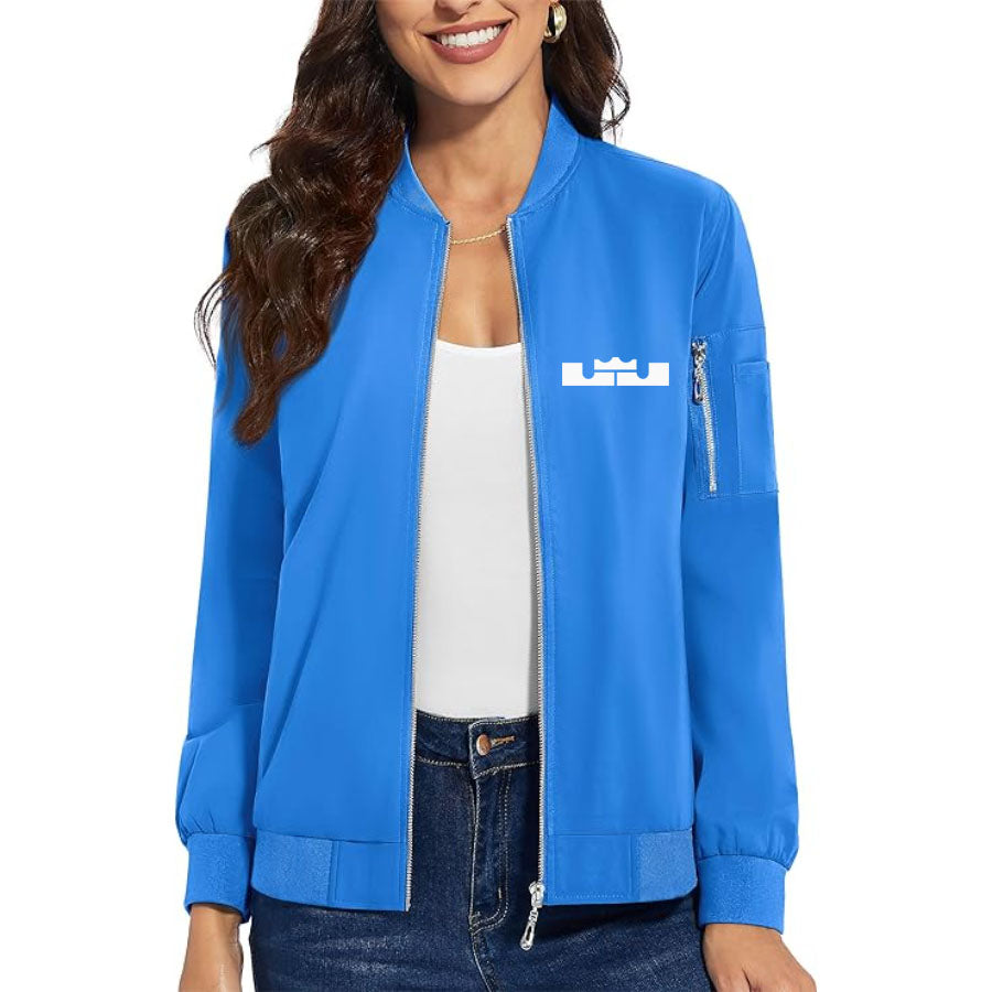 Women's Lebron James Premium Bomber Jacket Outerwear