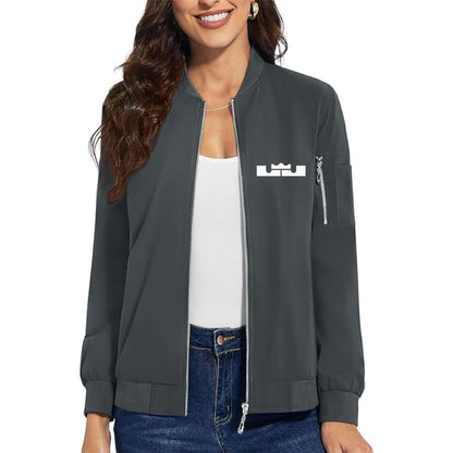 Women's Lebron James Premium Bomber Jacket Outerwear
