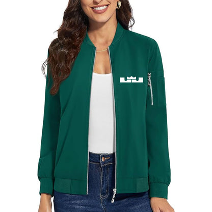 Women's Lebron James Premium Bomber Jacket Outerwear