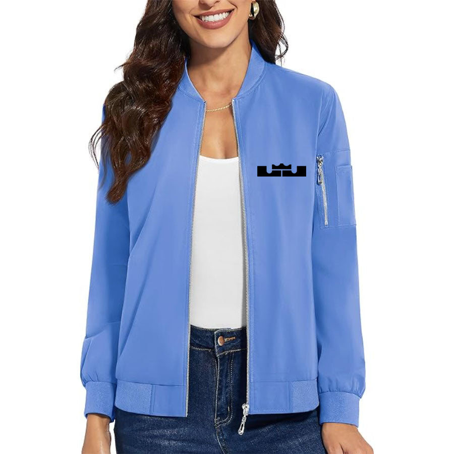Women's Lebron James Premium Bomber Jacket Outerwear