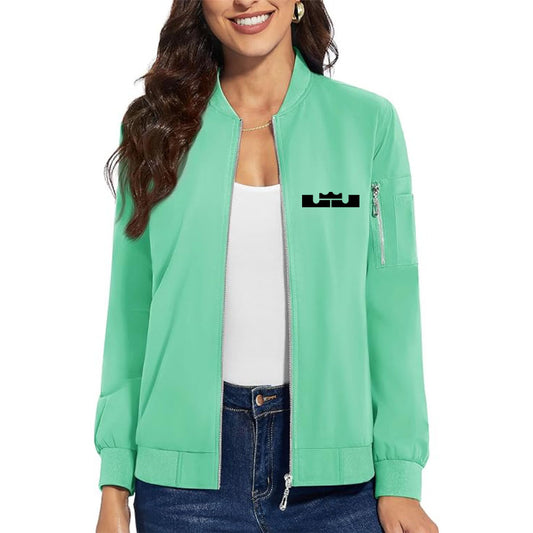 Women's Lebron James Premium Bomber Jacket Outerwear