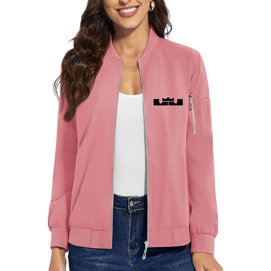 Women's Lebron James Premium Bomber Jacket Outerwear