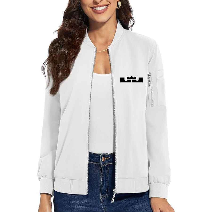 Women's Lebron James Premium Bomber Jacket Outerwear